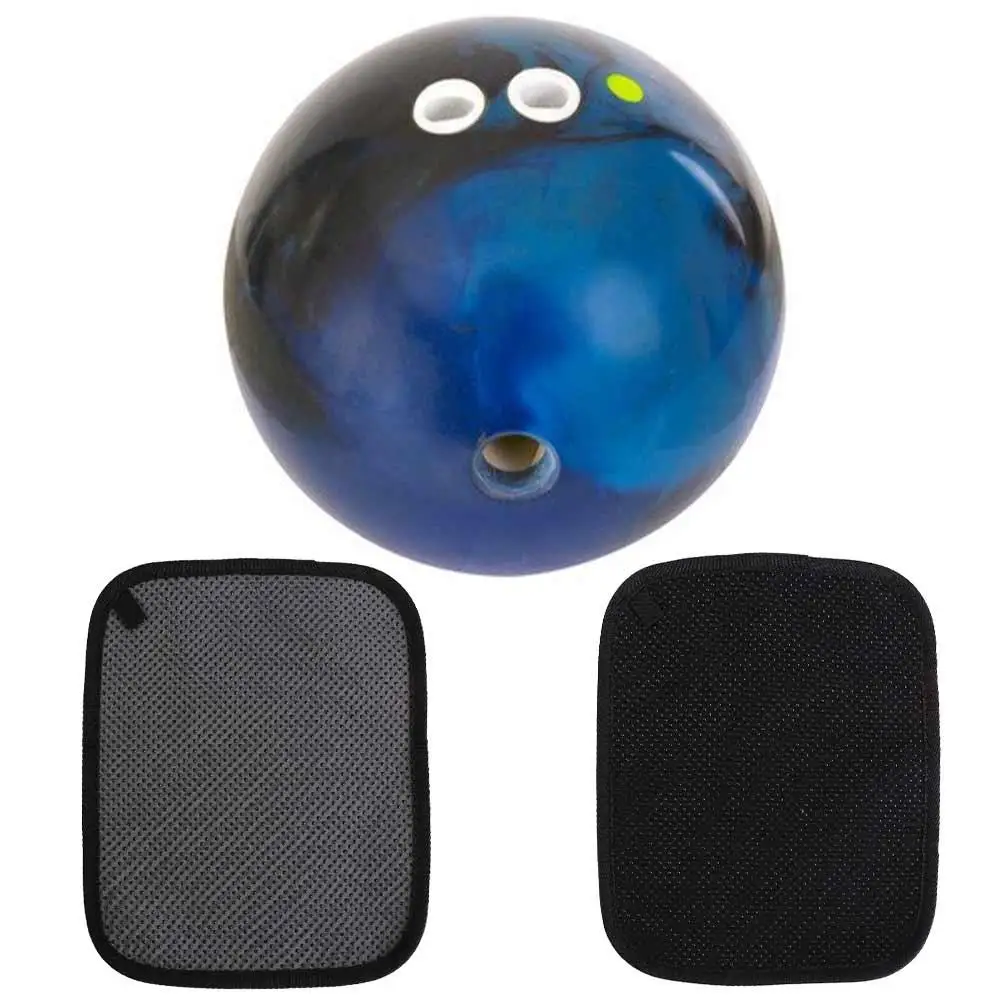 Bowling Accessories Washable Ball Towel Dust Debris Remover Anti-skid Shammy Pad Easy-Grip Dots Polisher Wiping