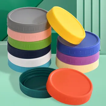 8PCS Mason-Jar Plastic Lids 1