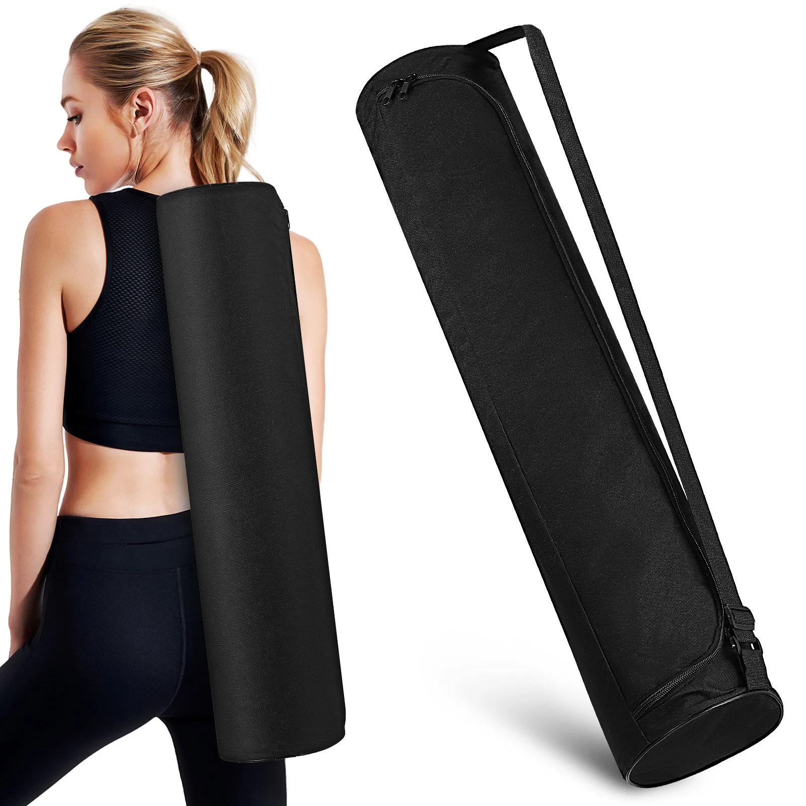 

Yoga Carrier Carrying Fold Case Holder Storage Oxford Cloth Strap Pilates