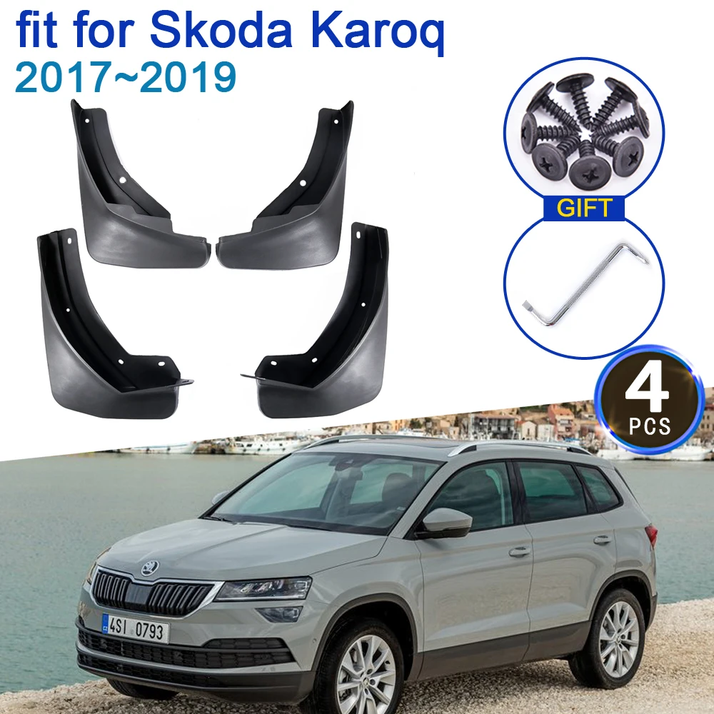 

Автомобильный брызговик для Skoda Karoq 2017 2018 2019 4x