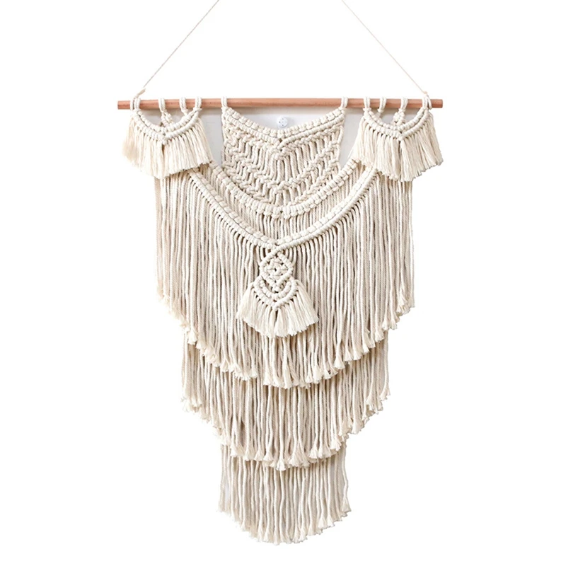 Macrame Wall Hanging,boho Chic Woven Tapestry Bohemian Macrame Wall Art