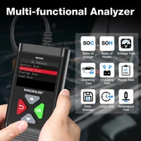 Kingbolen BM560 Car Battery Tester 6V 12V BM580 Battery Analyzer Cranking Test Charging Test Load Test BM550 PK KW650 2