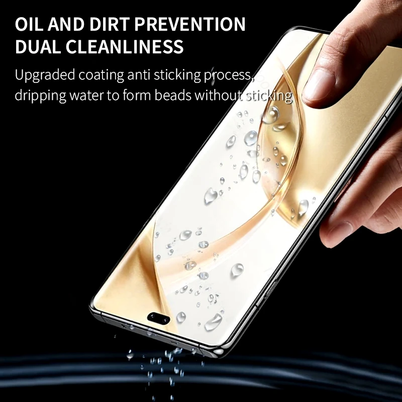 2-Pack 999D Curved Soft Hydrogel Screen Protector Film