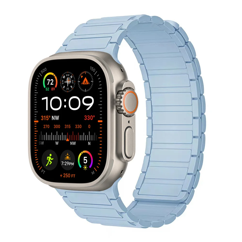 Magnetic Silicone Link Bracelet
