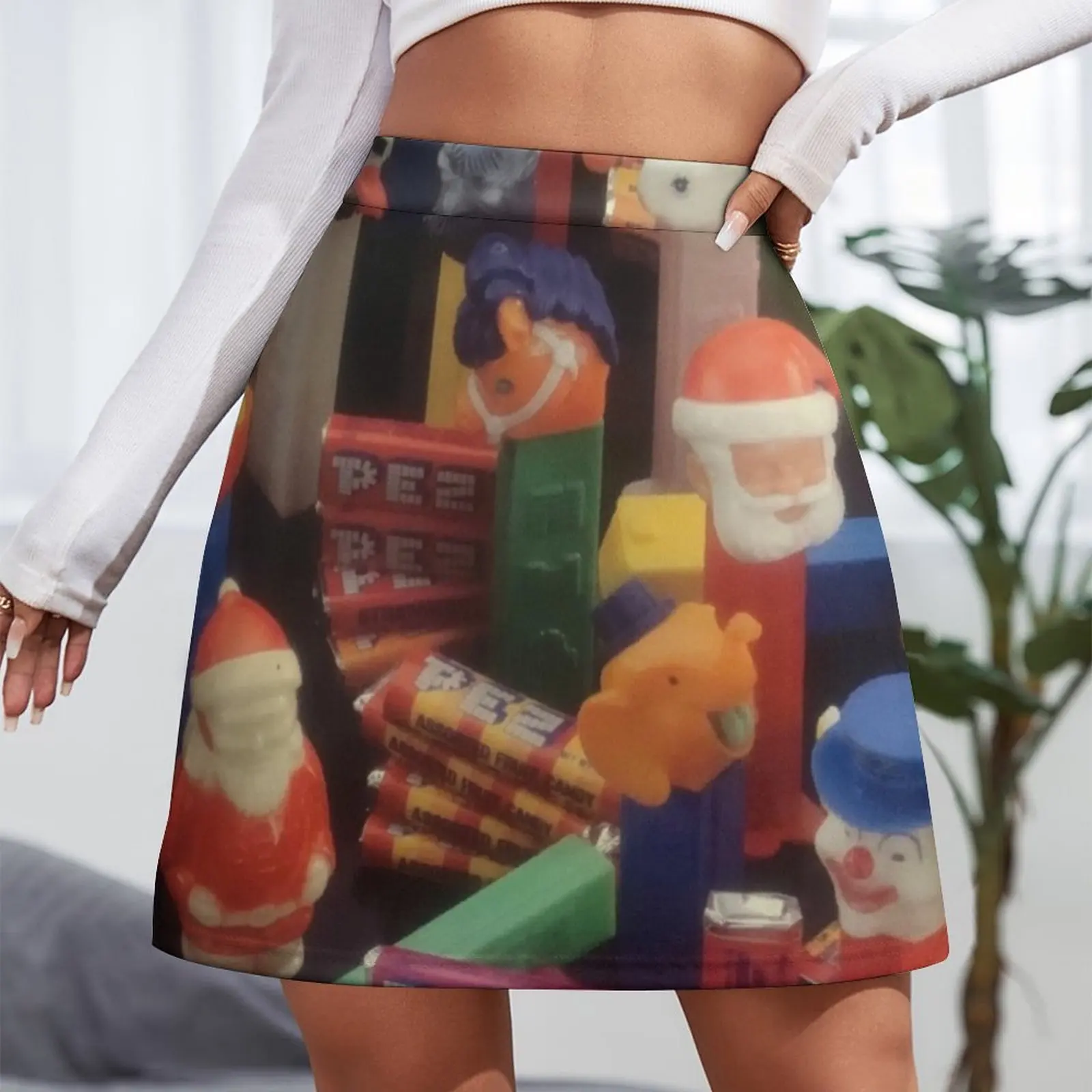 Pez candy Mini Skirt clothing women summer 2023 School skirt kawaii skirt women's summer clothing 2023