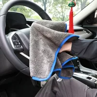 1200GSM Car Wash Microfiber Towel 40x40cm Car Cleaning Care Cloth Auto Towel One-Time Fast Drying for Car Wash Accessories 2