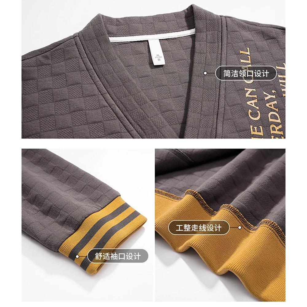 3-Layer Thicken 100% Cotton Warm Sleepwear for Winter Sleeping Pajamas Set Japan Style Hygroscopic Windproof Soft Pyjama Homme