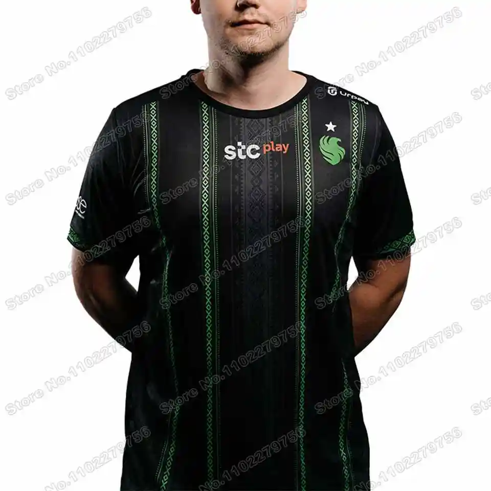 2024 Team Falcons Jersey Gaming Uniform Training T Shirt Technical