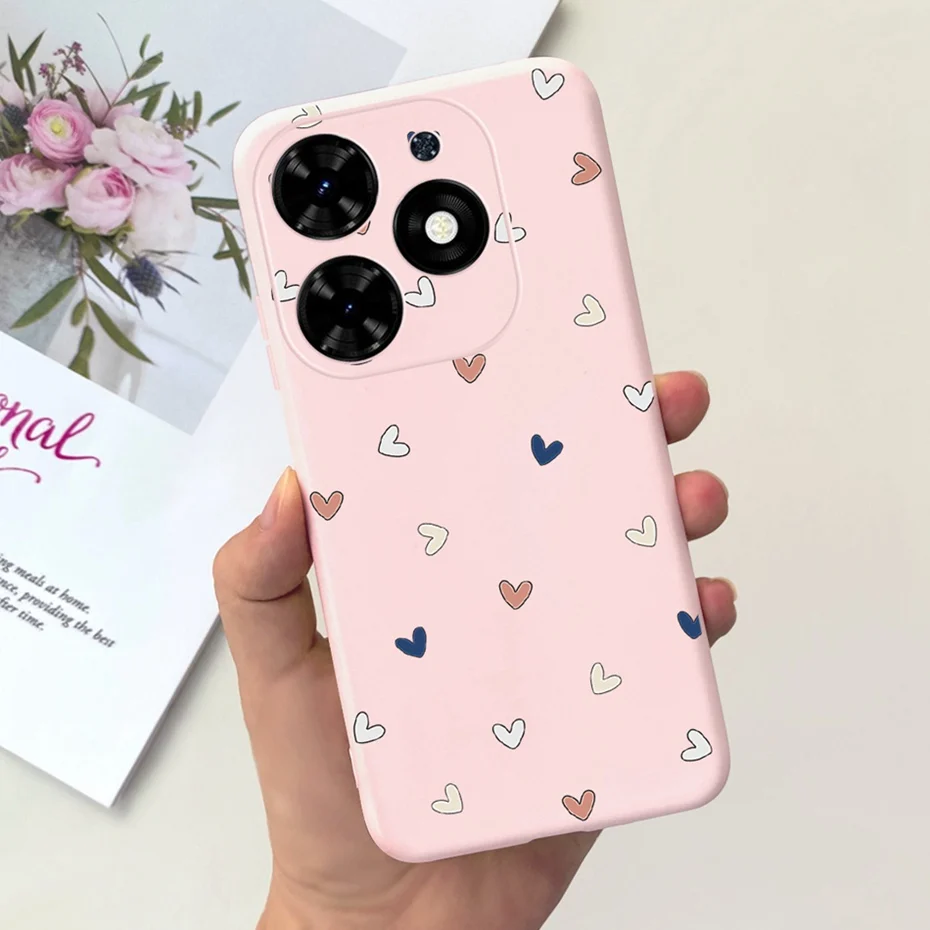 Sunflower Pattern Soft Silicone TPU Jelly Phone Case - Fashionable Protective Bumper Cover