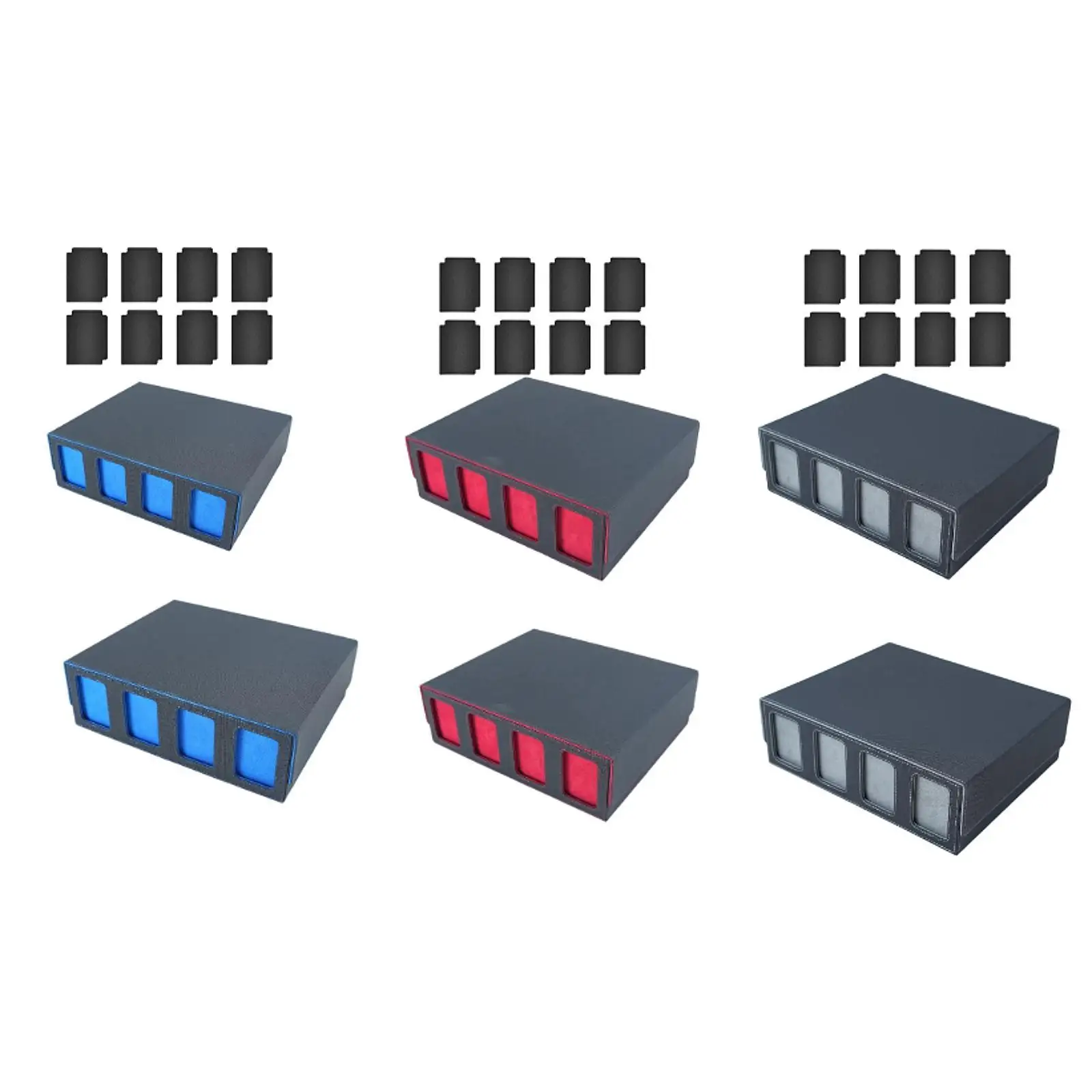 Sleek Card Collection Box for 2400+ Cards - Stylish Storage Solution Sleek Card Collection Box for 2400+ Cards - Stylish Storage Solution