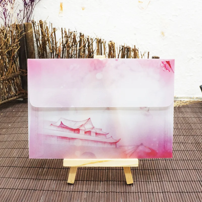 Tracing Paper Envelopes for Chinese Vintage Style Semitransparent Gift Packaging Storage Decorative Envelope 20pcs/pack