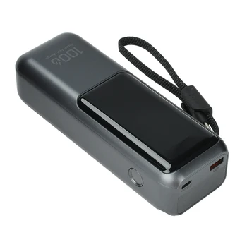 Kit Fai-da-Te per Power Bank a Ricarica Rapida 100W con Display Digitale, Caricabatterie Portatile PD 100W per 4 Batterie 21700, Cavo Integrato
