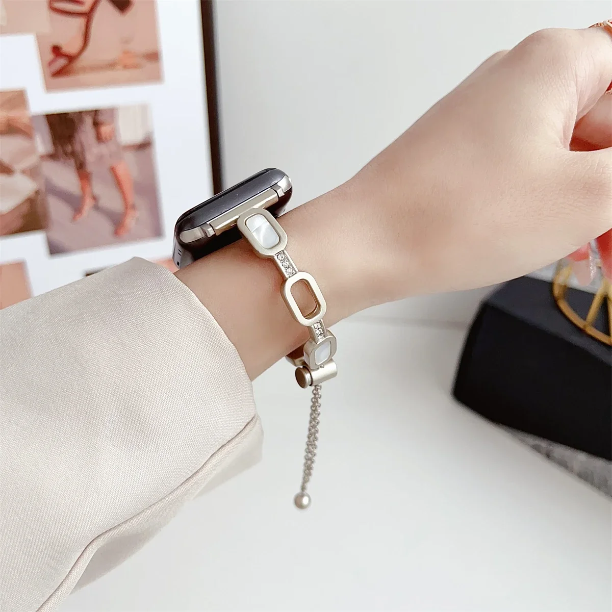 Cinturino in metallo per apple watch series e modelli ultra_voghion.com