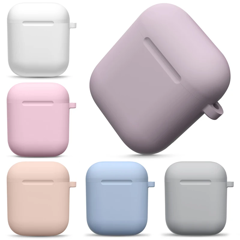 Custodie Per Apple Airpods 2 Custodia Accessori Per Auricolari Cuffie Bluetooth Wireless Silicone Apple Air Pods 1 Cover Airpods 2 Case