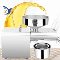 Oil Press Machine RG-307 Home Commercial 3-5kg per Hour Peanut Flaxseed Cold Squeezer Business Sesame Sunflower Seeds Extraction 1