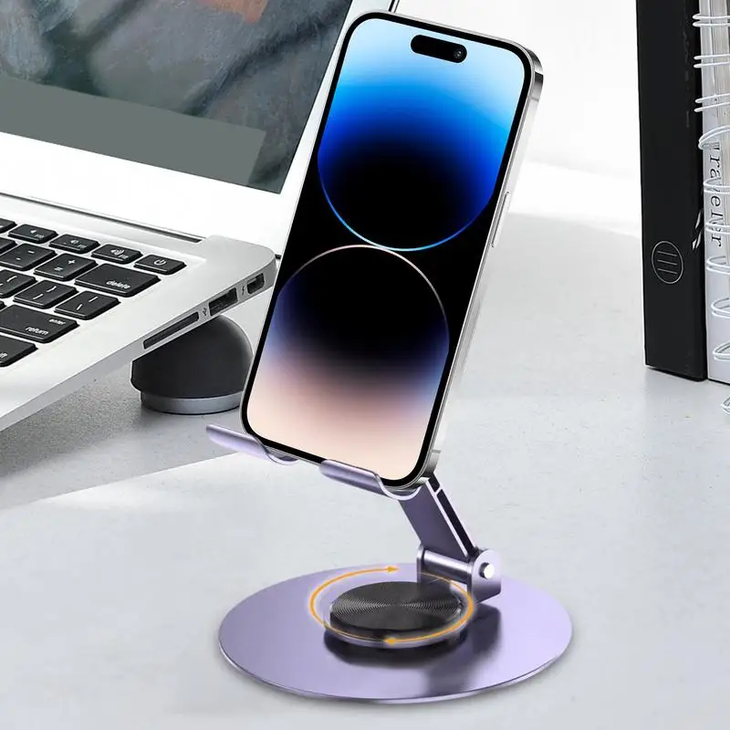 Adjustable Rotating Phone Stand for Desk