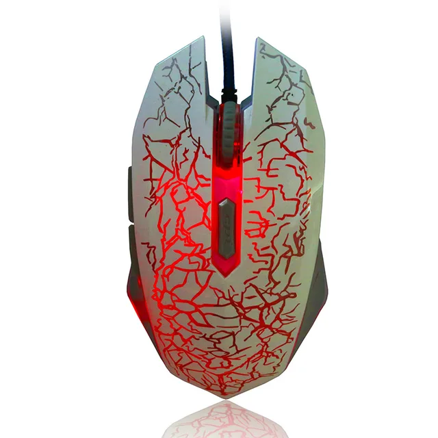 Colorful LED Computer Gaming Mouse Professional Ultra-precise Game For Dota 2 For LOL Gamer 2400 DPI USB Wired Mouse 3