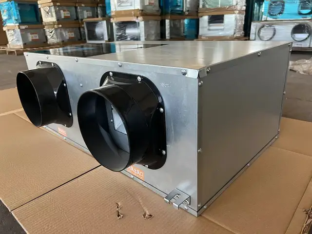 Ceiling-mounted Two-way Fresh Air Flow Fan Ventilation System Central Double Way Bidirectional Flow Ventilation 3