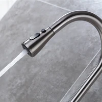 แปรงนิกเกิล Touch บนอ่างล้างจานก๊อกน้ําอุปกรณ์เสริมร้อนเย็นดึงออกอ่างล้างจาน Tap สมาร์ท Touch ก๊อกน้ําห้องครัว 4