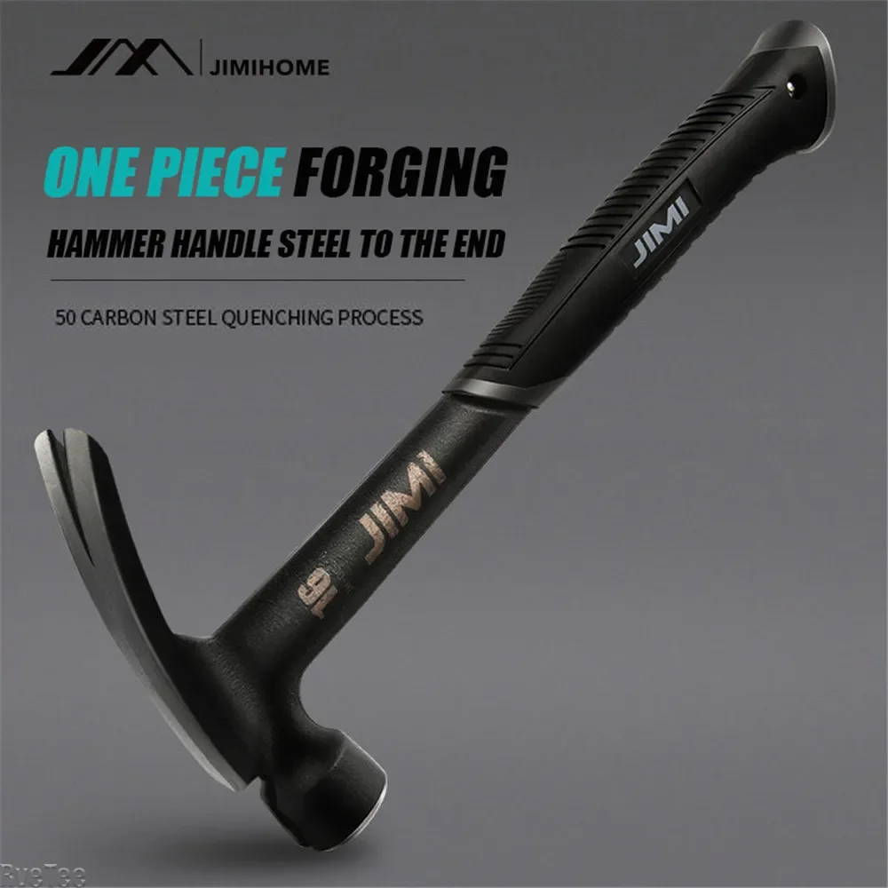 Top Quality JIMI Claw Hammer High Hardness Integrated Molding with Magnetic for Carpenter Electrician Man Gift 2