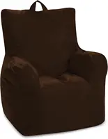 Reading, and Watching TV,  Chair, Microsuede - Chocolate 2