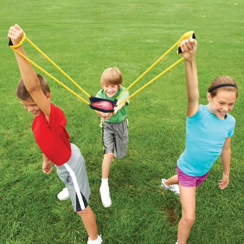 Water Balloon Launcher 300 Yard Long Range 3 Person Slingshot Outdoor Beach Bombs