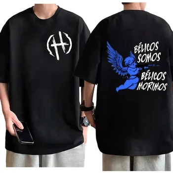 Junior H Sad Boyz 4 Life 티셔츠, 하라주쿠 O넥 반팔, 남녀공용 셔츠, 팬 선물, 힙합 트렌드