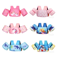 Kids Life vest Children's Swimming Arm Float Whistle child lifejacket Swimsuit Foam Safety Swimming Pool Accessories for kayak 1