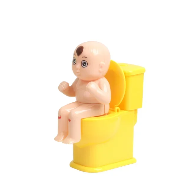 HOT Novelty Squirt Joke Toy Toilet Pee Boy Water Spray Trick Funny Children Tricky Sitting on The Toilet Shooting Water Toys
