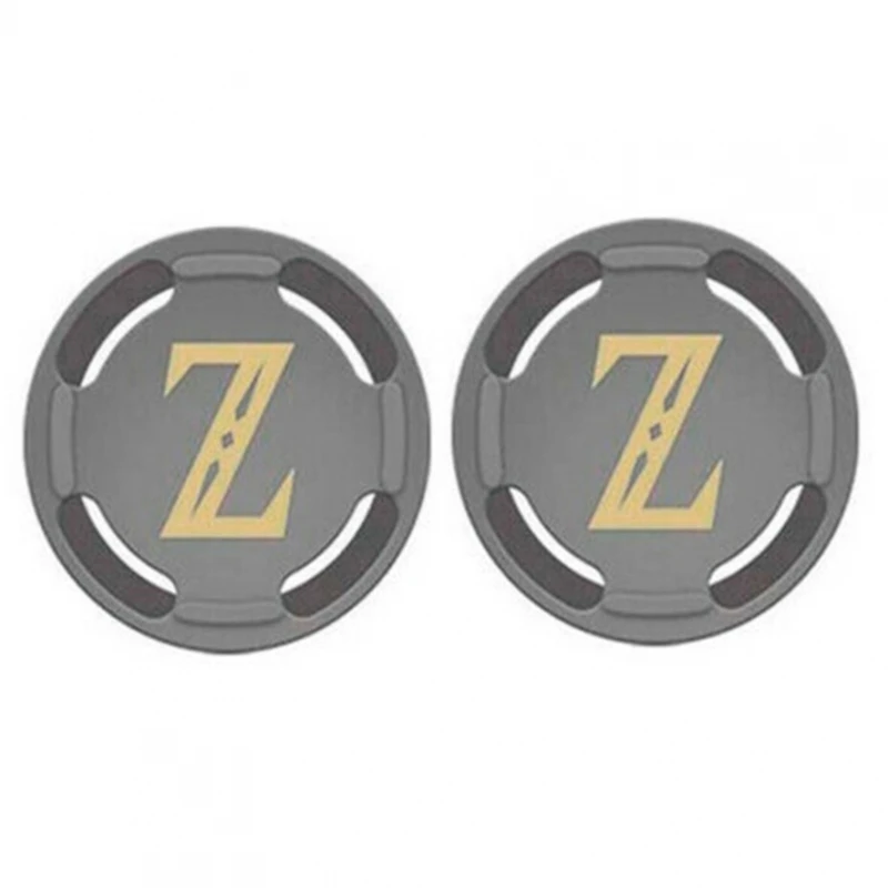 Impugnature Joystick Per Nintendo Switch, Lite, Protezione In Gomma, Lettera Z Zelda Grey # Nintendo Switch (Hac-001, Hac-001(-01)) # Nintendo Switch 