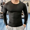 Men Women Kids Children Boy Girl Compression Running Long T Shirt Fitness Sport Basketball Football Gym Sportswear Clothes 8659 4