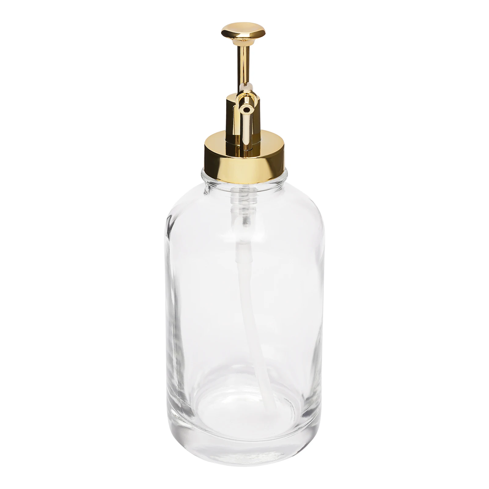 2 Stück 500ml Glas-Sirupspender - Transparente Pumpflasche Kompaktes Design für Kaffeebar Honig/Saft/Ahornsirup – Detail 9
