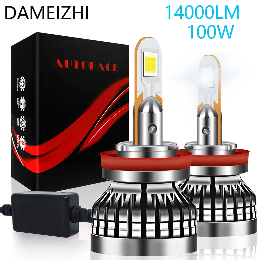 

H7 LED Headlights Campas 9008/H13 H8 H9 H11 9005 HB3 9006 HB4 9003 9004 9007 H4 9012 5202 H1 H3 Car Headlamps Fog Lamps 12V 100W