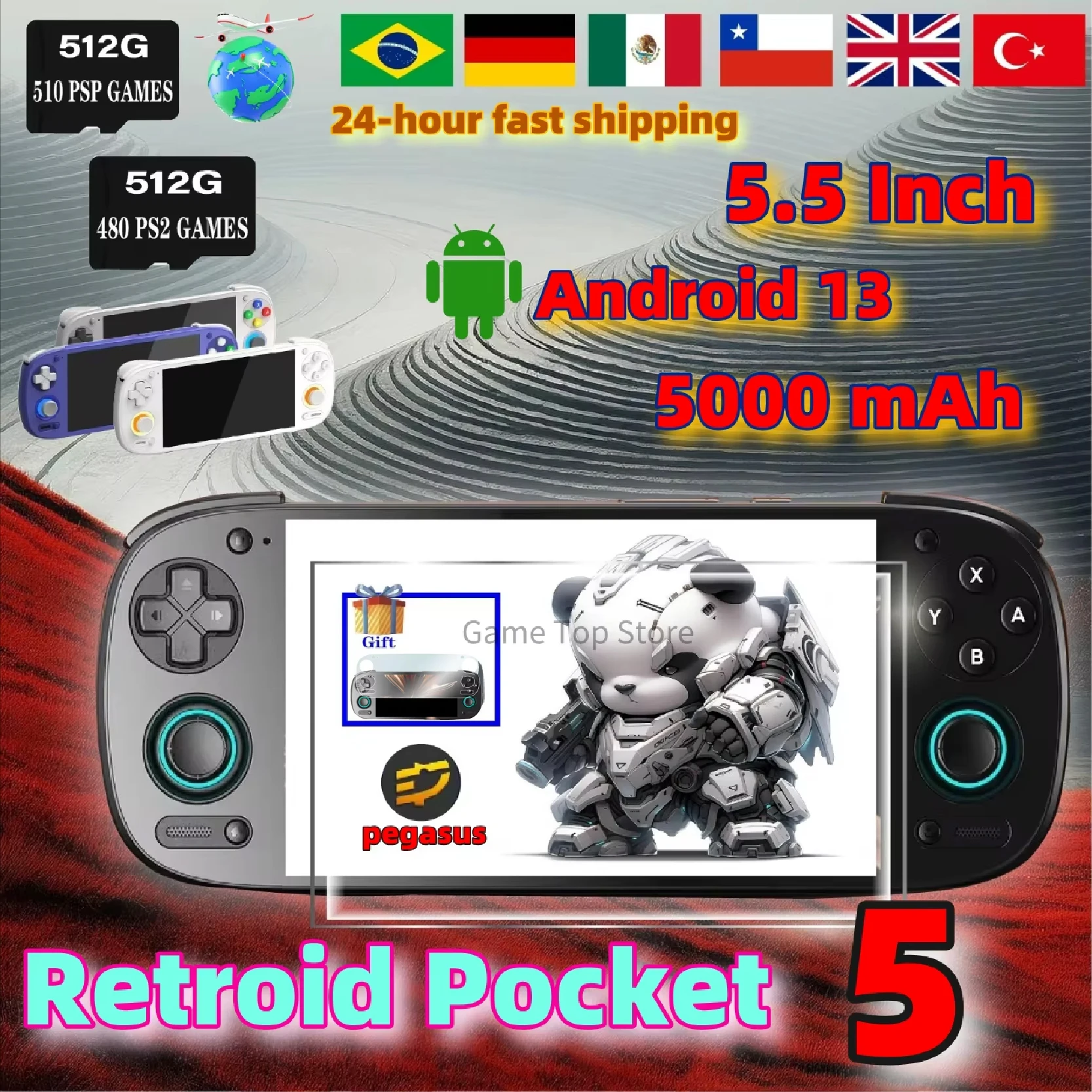 retroid pocket5 おまけ付き レビュー】評価せざるを得ない『Retroid Pocket 5』 | yoshives