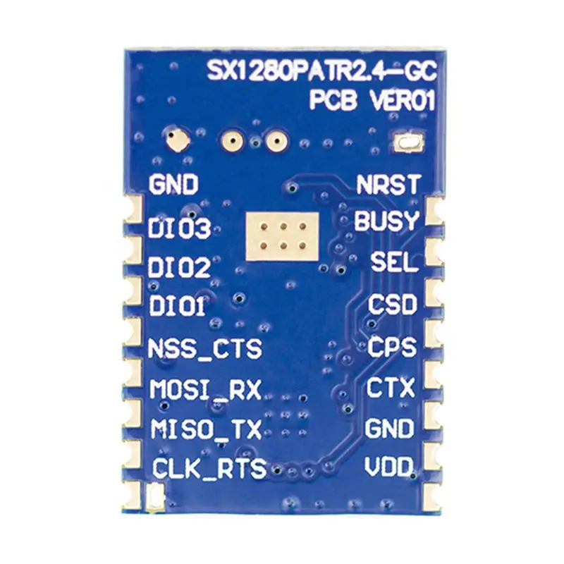 Top-3X 2.4Ghz 무선 Lora SX1280PA 송신기 모듈 무선 알람 수신기 통신 모듈