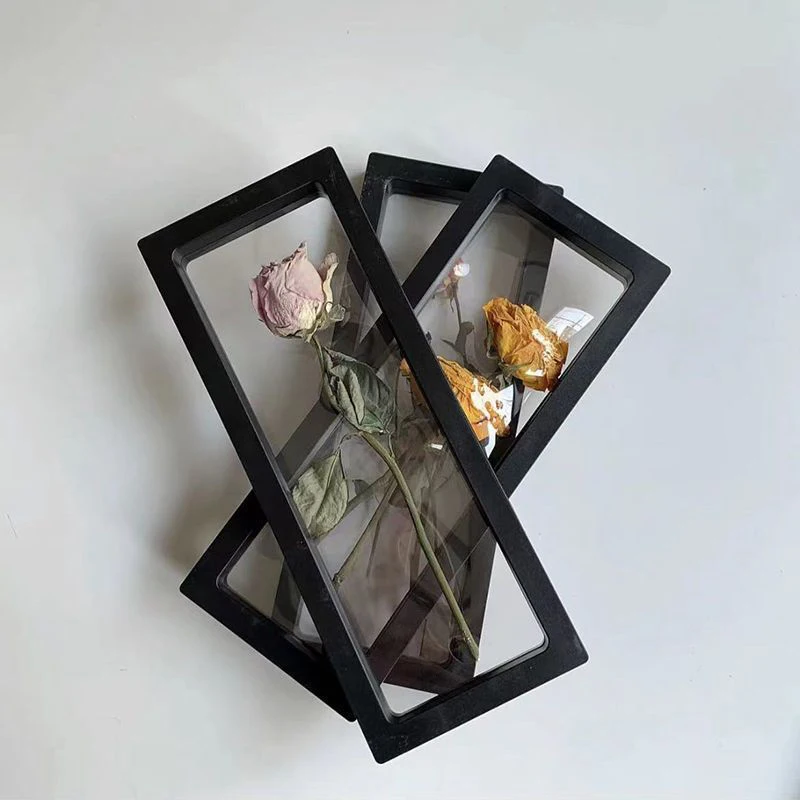 Three-dimensional Hollow Specimen Rack DIY Handmade Photo Frame Table Butterfly Insect Clay Dried Flower Preservation photo frame