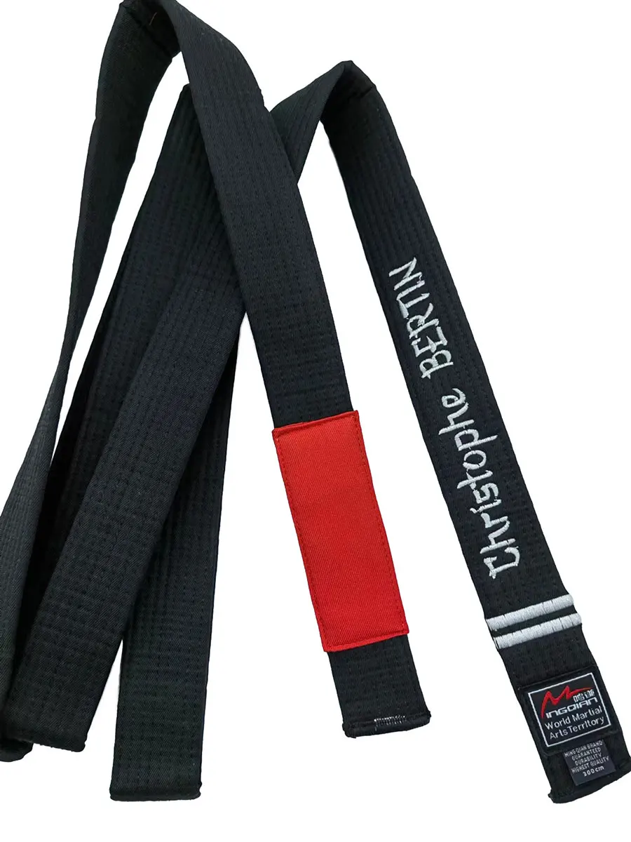 Brazilian Jiu-Jitsu Belt Adult Master Coach BJJ Level System White Blue Purple Brown 0-10 Black Red Coral Width 4.5cm Customize