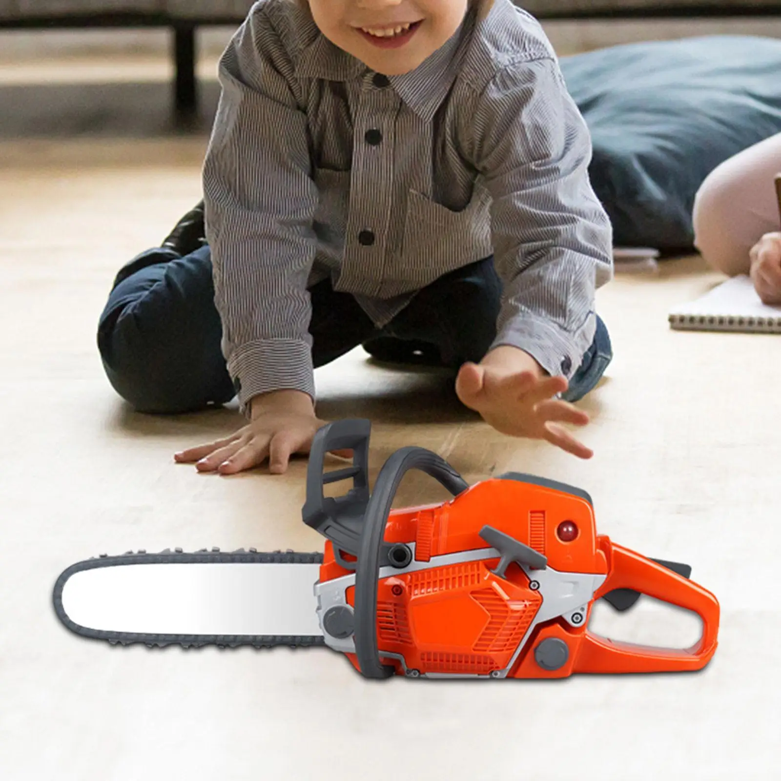 Electric Toy Chainsaw Role Play Outdoor Gardening Toy for Children Kid Girl