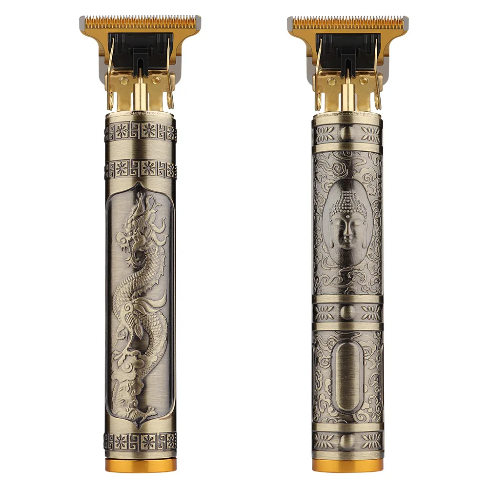 Retro Original T9 Machine All-metal Body Large-capacity Battery Ultra-long Battery Life Mute Barber Shaver Clipper Hair Trimmer