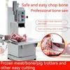 Automatic Bone Cutter Commercial Bone Sawing Cutting Machine Pork Ribs Frozen Pork Trotters Bone Steak Cutting Machine 1