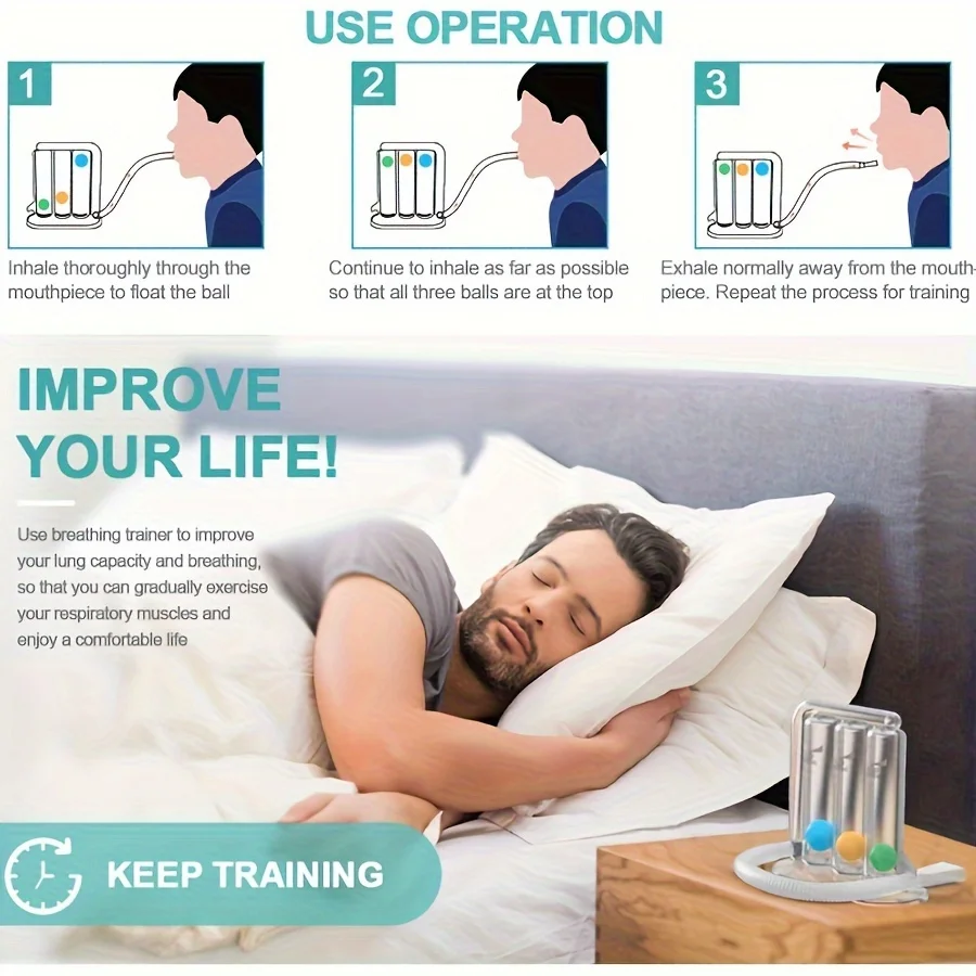 Deep Breathing Exerciser-Breath Exercise Measurement System