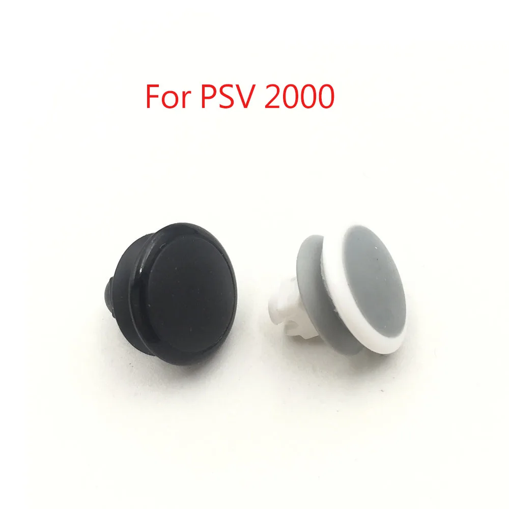 Joystick Analogico Sinistro Destro Thumbstick Cap 3D Analog Joystick Rocker Cap Per Ps Vita 2000 Joystick Nero Bianco