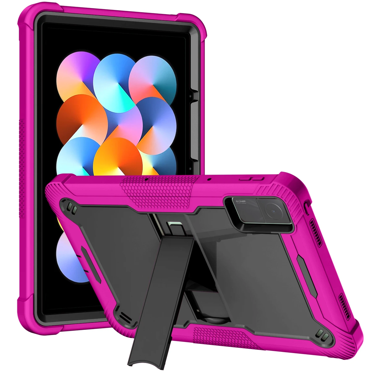 Durable Armor Case with Kickstand & 3-Layer Protection