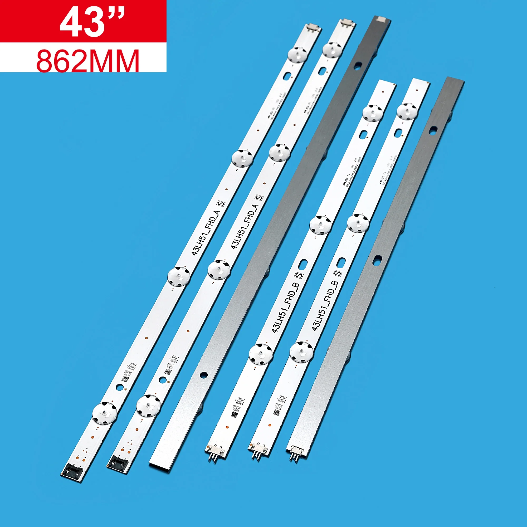 LED Light LED Backlight Strip For 43LF510V 43LF5100 43LH590 43LH510V 43LH520V 43LH51_FHD_A/B 43LH570V 43LH590V 43LJ515V 43LJ515V