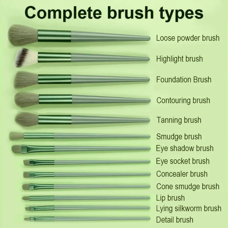 13Pcs Makeup Brush Set Make Up Concealer Blush Powder Brushes Eye Shadow Highlighter Foundation Brush Cosmetic Beauty Tool 4