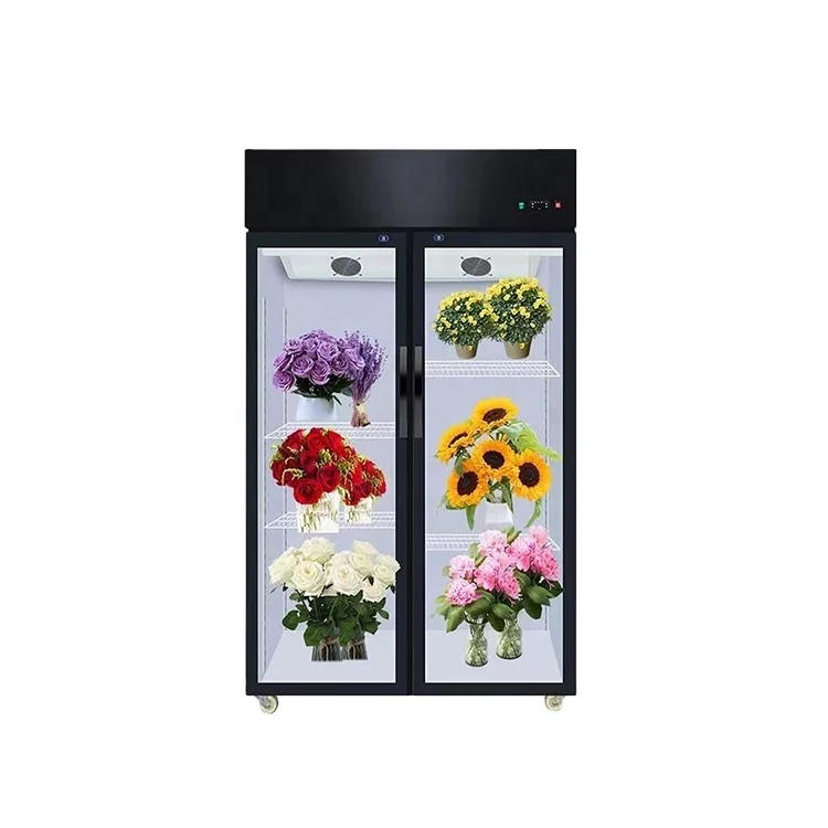 Rose Fresh-keeping Cabinet-Green Leaf Plant Constant Temperature Display Case For Carnation Flowers