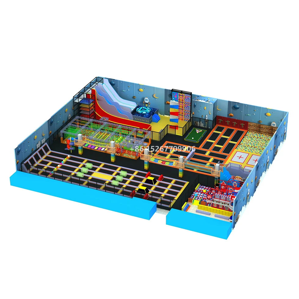 Ylw Adventure Indoor Trampoline Park Schommelstoel Klimmen Foam Pit ylw-adventure-indoor-trampoline-park-schommelstoel-klimmen-foam-pit