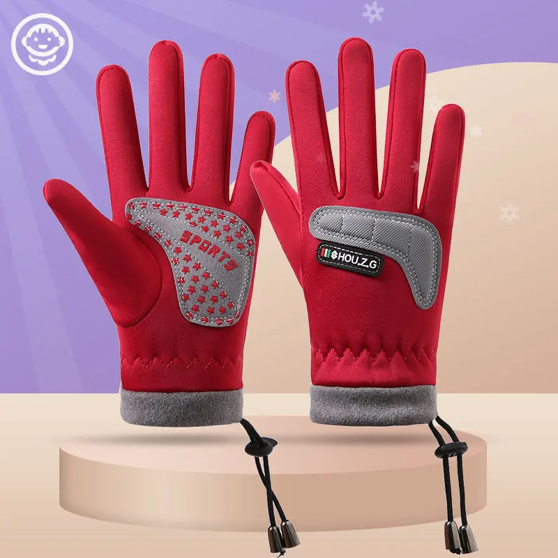 Gants D'Hiver Tactiles Homme Femme - Chauds, Imperméables, Anti-dérapants - Pour Ski, Vélo, Randonnée - 6