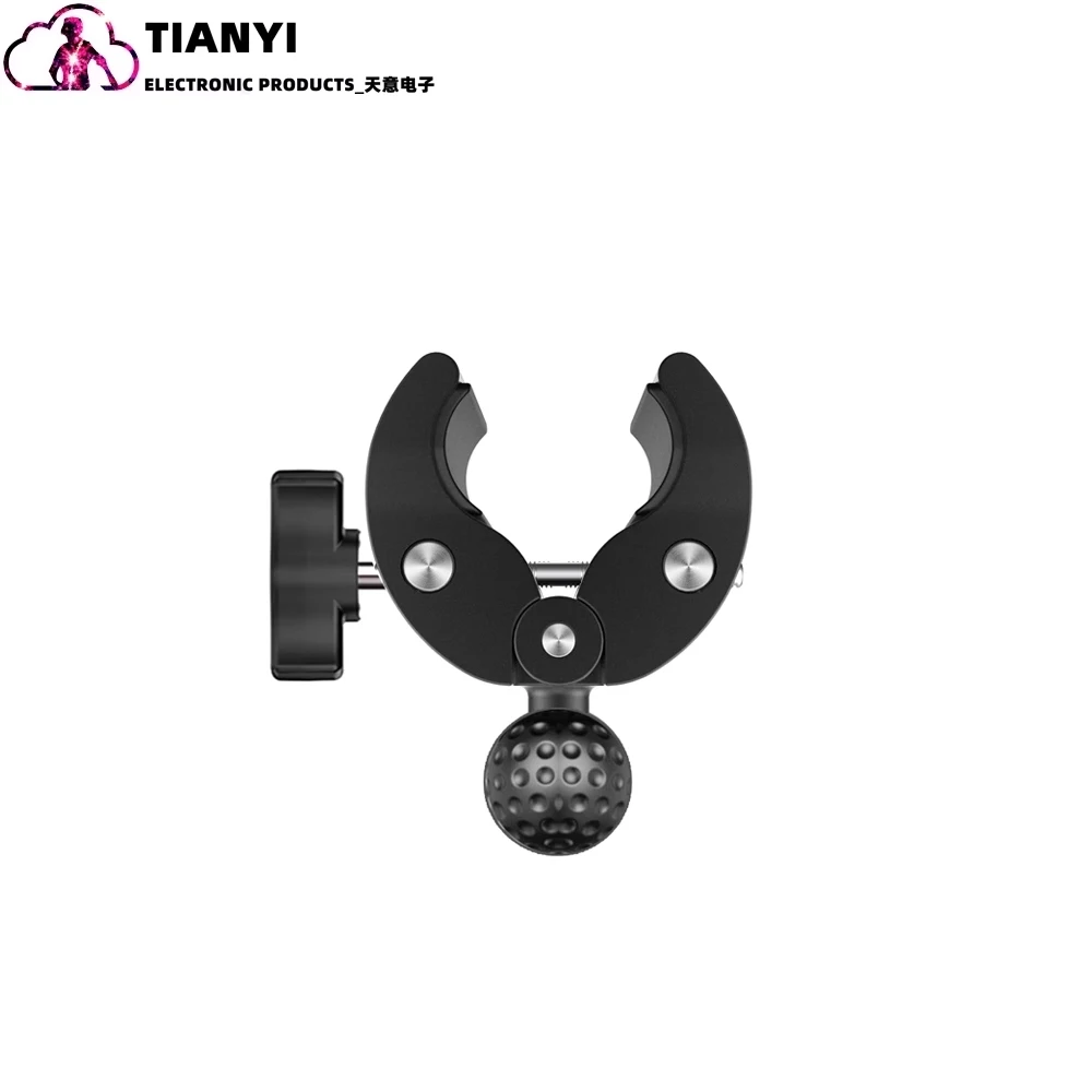 Multifunktionale 55-mm-Tauchlampe mit Kugelkopfclip für Unterwasserfotografie, Taschenlampenclip_voghion.com