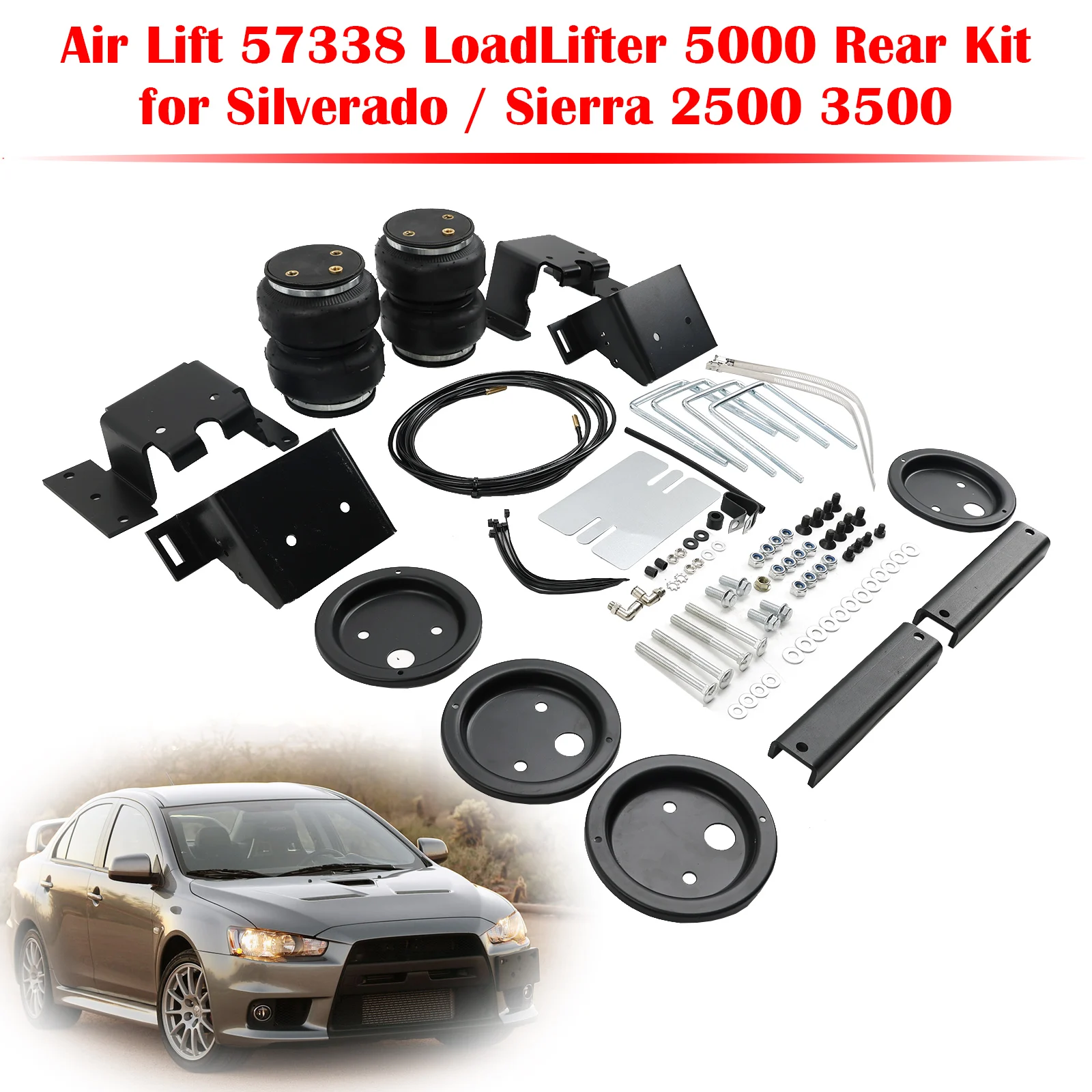 

Areyourshop Air Lift 57338 LoadLifter 5000 Rear Kit for Silverado / Sierra 2500 3500